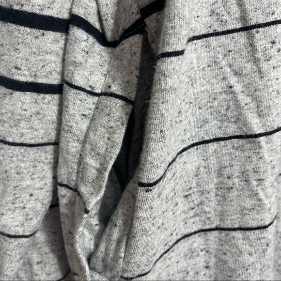 BILLABONG striped hoodie striped color blocked side and chest 100% cotton knit M - Picture 5 of 12